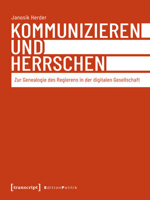 cover image of Kommunizieren und Herrschen